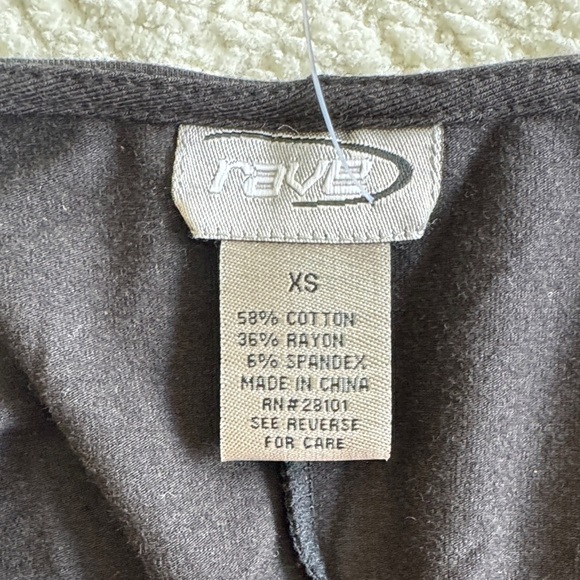 Rave Women’s Black Mini Dress with Floral Embroidery Size XS - Picture 6 of 9